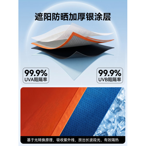 戶外帳篷天幕一體鋁桿免搭建防風防雨防曬家庭露營