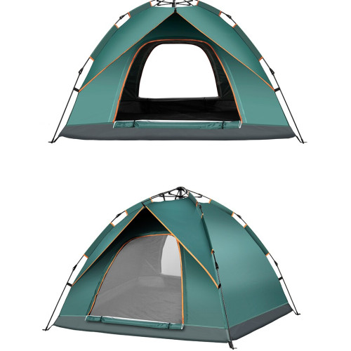 德國工藝全自動帳篷戶外3-4人速開雙人防曬加厚防水野外露營用品
