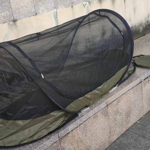 車用加密網紗速開帳篷旅行防蚊蟲防蟑螂紗帳打地鋪遊折疊床帳