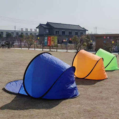 沙灘帳篷海邊防曬防風兒童遮陽全自動簡易可攜式速開野營戶外折疊