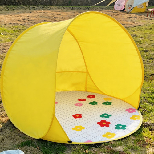 帳篷戶外可攜式折曡露營野餐新型防曬帳篷一鍵開合速開2026新款