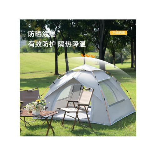 帳篷戶外式折疊全自動露營速開野營銀膠塗層加厚防雨