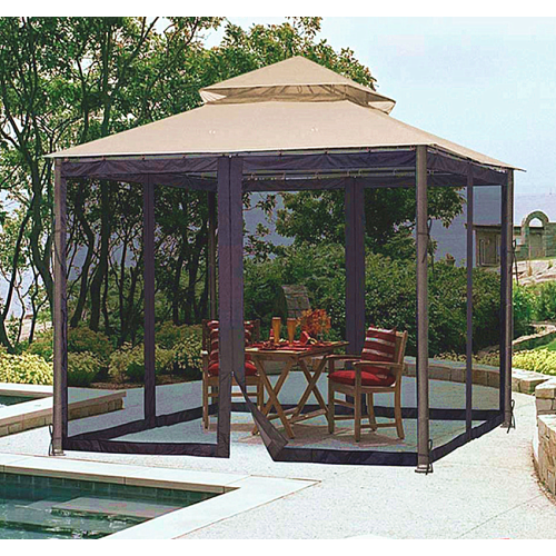 防蚊蟲帳篷戶外免搭建速開可攜式帳篷涼亭透氣網紗戶外花園庭院蚊帳