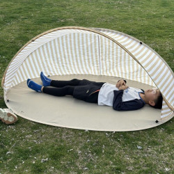 簡易速開沙灘防曬兒童遮陽篷便捷戶外公園免搭建卡通便捷野餐帳篷