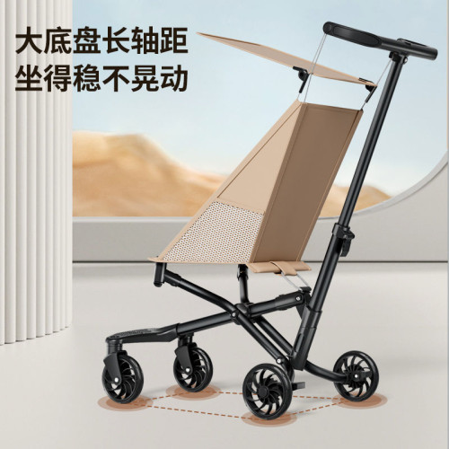 兒童手推車推車口袋輕便折疊可折疊一鍵嬰兒寶寶旅行簡易