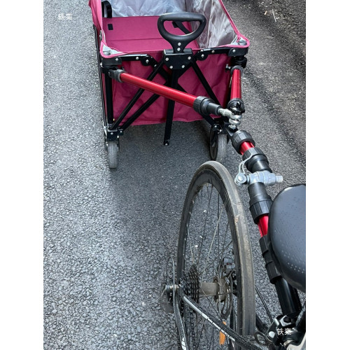 布蘭塔露營車連接桿自行車電動車拖掛牽引拖掛快拆連接器拖鉤拉桿
