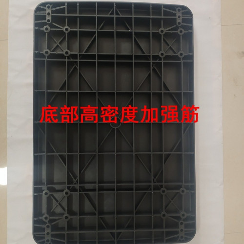 雙層推車擺攤手拉車揀推貨車平板手推車帶圍欄倉庫物料周轉車