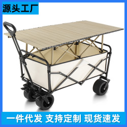 擺攤加升降桌小推車戶外露營車折疊聚攏款可後開兒童可躺野營地車