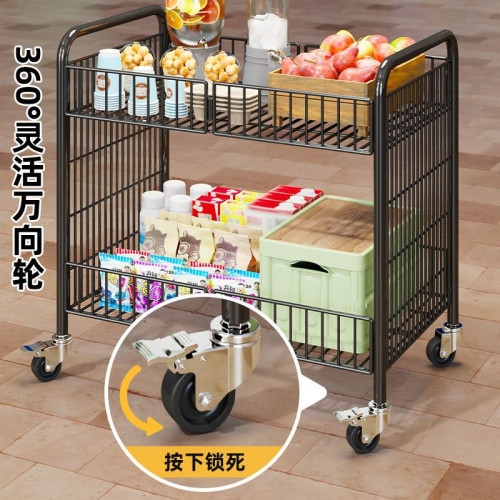 可折疊擺攤小推車夜市地攤冰粉小吃車一秒收攤展示架移動