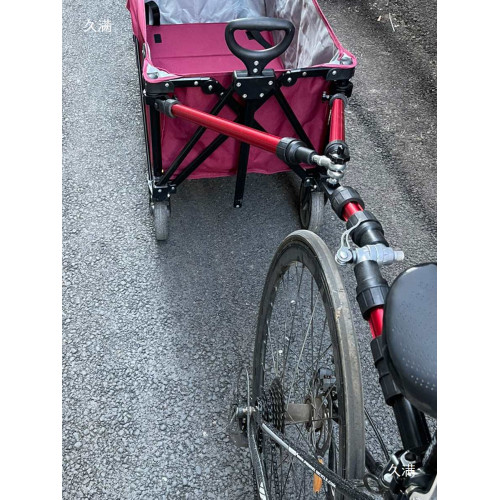 露營車連接桿自行車電動車拖掛牽引拖掛快拆連接器拖鉤拉桿