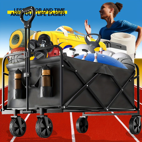 S 65273 Kid-friendly Foldable Camping Cart 兒童可躺露營車跨