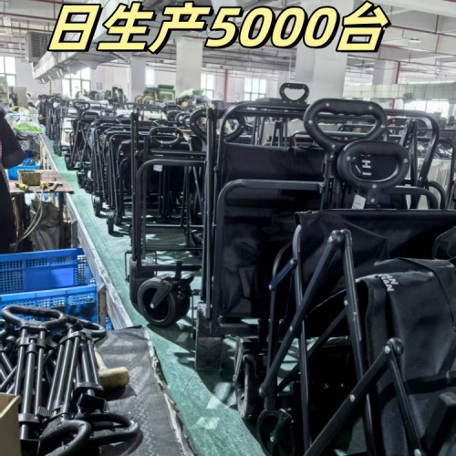露營推車戶外營地拖車旅行可折疊手推野餐野營手拉車小拉車