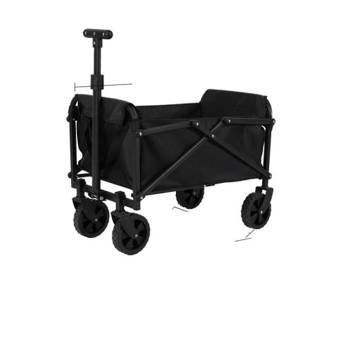 露營車擺攤地攤小推車拉貨專用取快遞可折疊手推車營地戶外野餐車