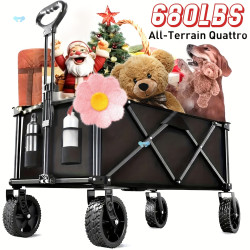 Easter GiFTs 150 680Lbs Collapsible Foldable Wagon Cart