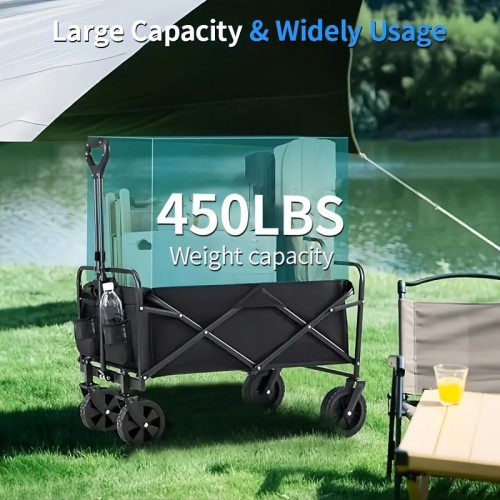 Easter GiFTs 150 680Lbs Collapsible Foldable Wagon Cart