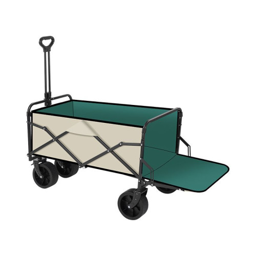 戶外露營車可折疊手推車野營野餐營地車拉桿小拖車擺攤小拖車