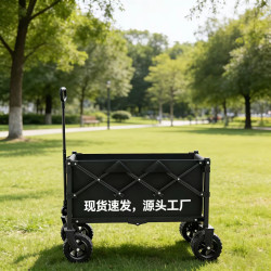 露營車戶外折疊可攜式手推車拉桿車用擺攤商用寫生便捷露營車擺攤大