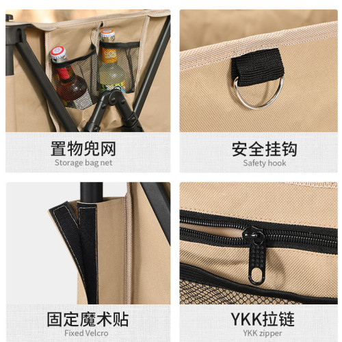 聚攏款露營車戶外超大營地車可折疊露營越野輪拖車可攜式擺攤小推車
