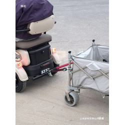 塔配件電動車拖車牽引連接桿拖車露營車組件拆自行車布蘭快連接器