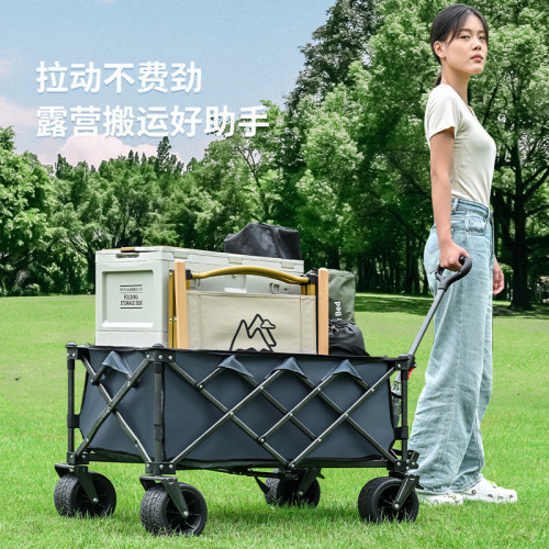 小拉車取快遞小推車買菜拉貨購物手推車兒童露營車營地拖車