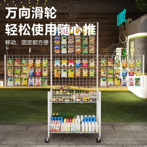 可折疊擺攤小推車夜市地攤冰粉小吃車移動壽司烤腸專用車架廠