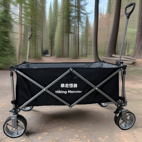 暴走怪獸150升露營車戶外推車可折疊拖車營地車手拉小推車高承