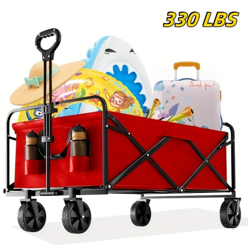 Foldable Portable 330 Lb Foldable Portable Cart | 8 Inch