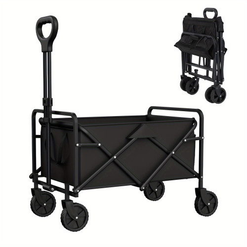 Foldable Multifunctional Garden Cart Utility Trolley for
