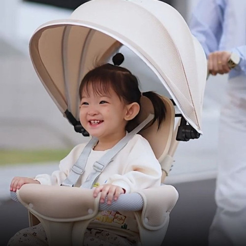 霤娃寶寶手推車兒童小巧四輪輕便可坐可折疊嬰兒小孩遛娃