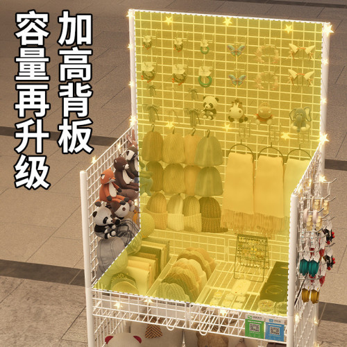 Tuy可折疊擺攤小推車置物架夜市地攤小吃車可移動壽司烤腸車