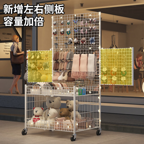 Tuy可折疊擺攤小推車置物架夜市地攤小吃車可移動壽司烤腸車