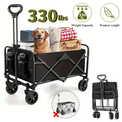 S 77632 Heavy-duty Camping Cart 強承重露營車新款歐美