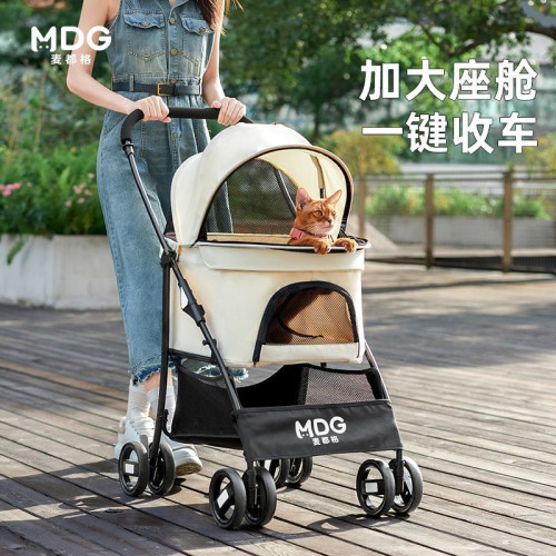 寵物推車狗狗貓咪外出小推車可分離可折疊輕便小拉車遛狗霤貓