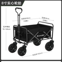 露營手推車可折疊可攜式野餐車營地拖車擺攤車拉桿小拉車釣魚小推車