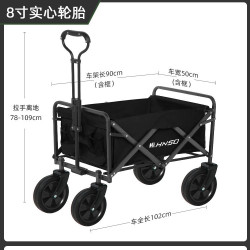 露營手推車可折疊可攜式野餐車營地拖車擺攤車拉桿小拉車釣魚小推車