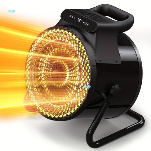 Portable Outdoor Space Heater Fan for Garage & Yard Compact