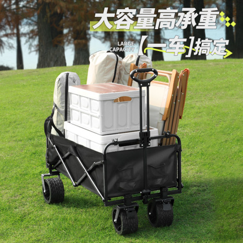 神器擺攤推車野餐手推車可折疊輕可攜式露營車擺攤拉