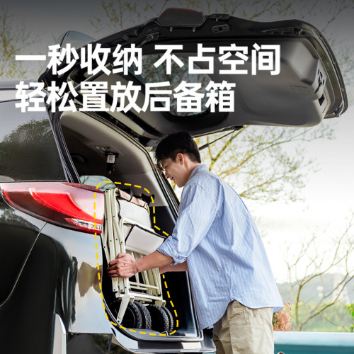 ✅露營車推車戶外擺攤手推營地車野營可折疊小拖車野餐手拉