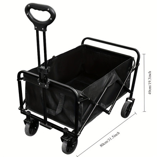 Camping Cart Camp Trailer Outdoor Folding OverSIZEd Camping