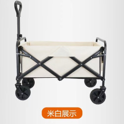戶外露營車擺攤神器購物推車野餐手推車可折疊輕可攜式拉折疊輕量化