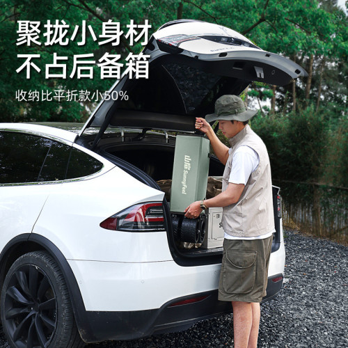 高品質sunnyfeel戶外露營聚攏車越野輪營地車可攜式折疊擺攤小推車
