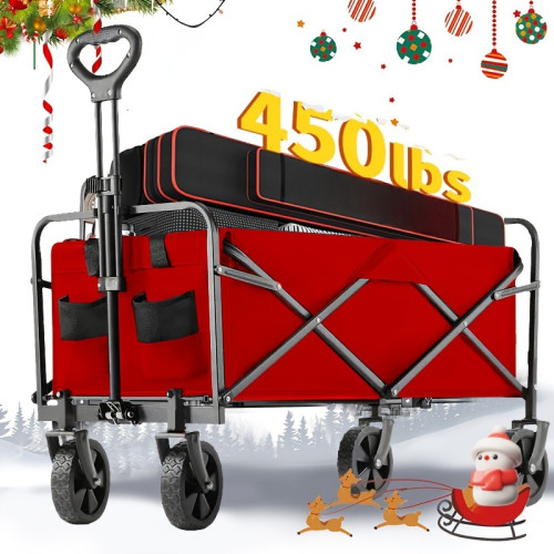 Heavy Duty Folding Wagon Cart Heavy Duty Large Capacity