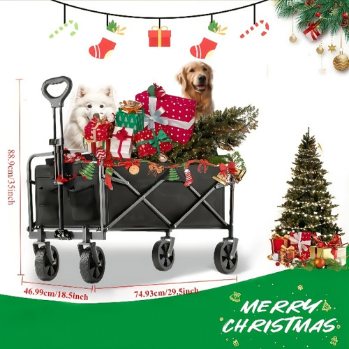 Heavy Duty Folding Wagon Cart Heavy Duty Large Capacity