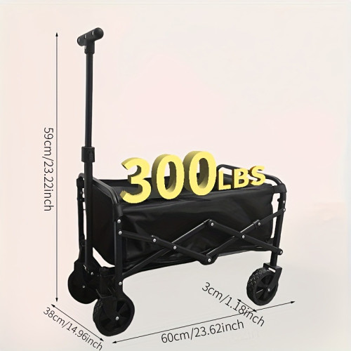 Heavy Duty Folding Wagon Cart Heavy Duty Large Capacity