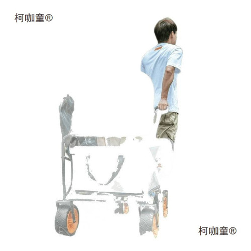 北嶽露營車大號戶外野餐車營地拖車拉桿小推車拉車桌板擺攤麥太保