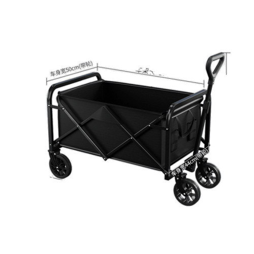 戶外露營推車擺攤萬能小推車可折疊野餐營地車野營超大越野小拉車