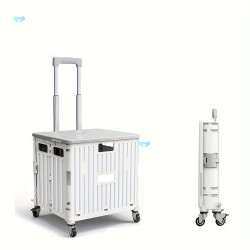 1PC Collapsible Trolley, Folded Portable Lightweight Cart65