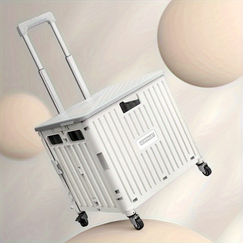 1PC Collapsible Trolley, Folded Portable Lightweight Cart65