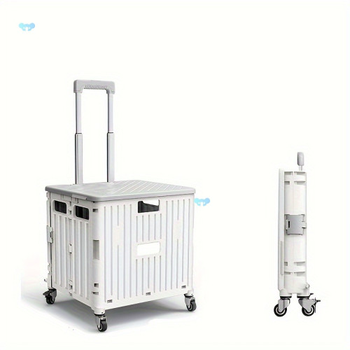 1PC Collapsible Trolley, Folded Portable Lightweight Cart65