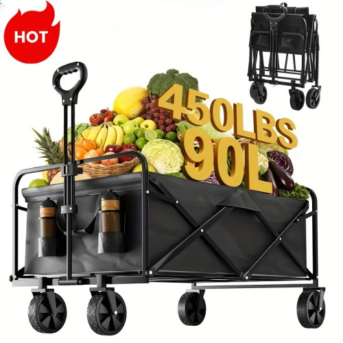 Foldable Travel Cart Practical Foldable Travel Cart With
